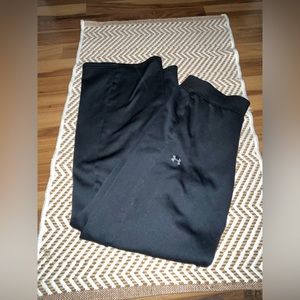 Under Armour black with gray symbols size small sweatpants